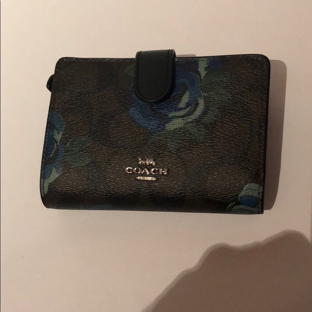 COACH Rowan Floral Satchel & Wallet - Picture 8 of 13